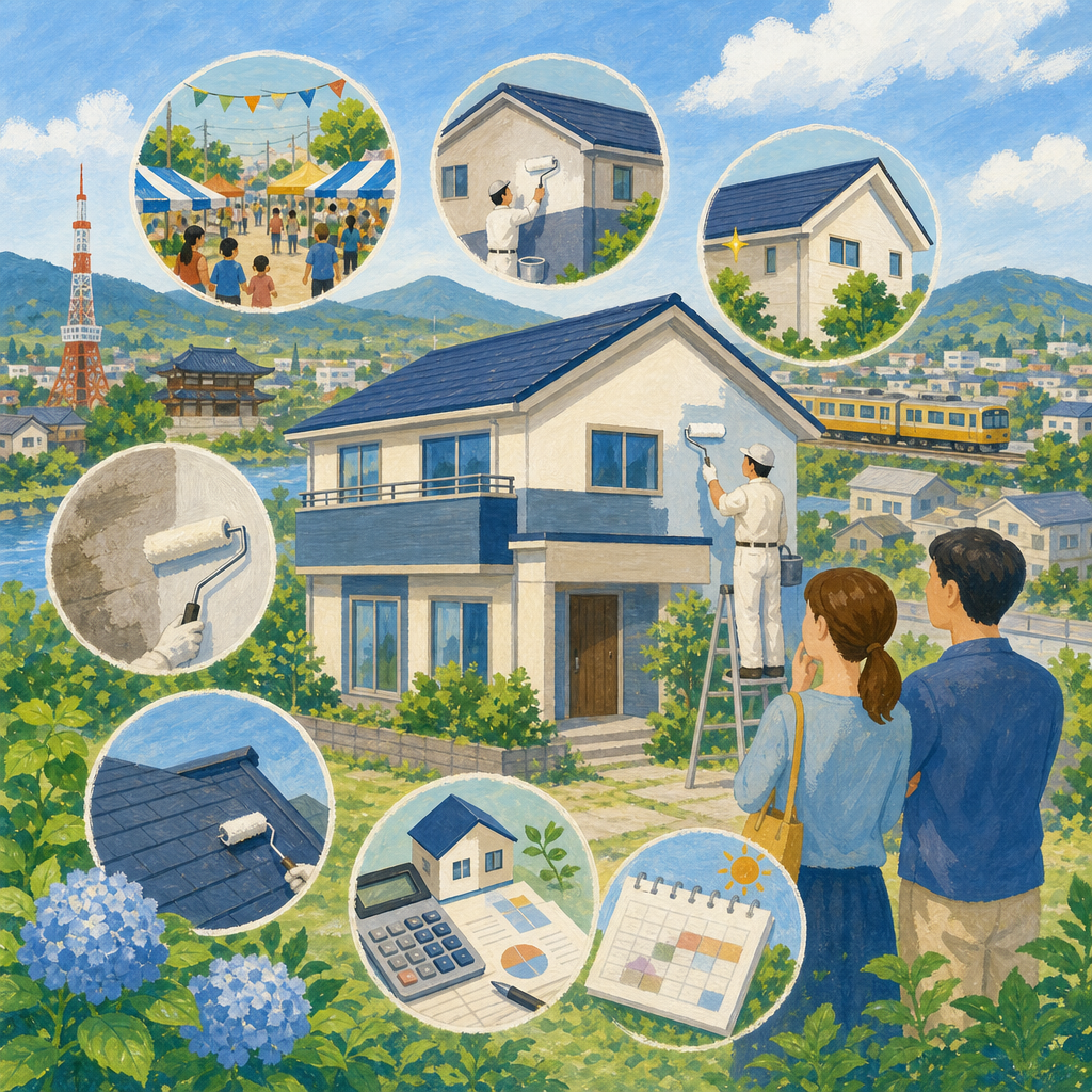 割引キャンペーン前に見る筑西市の塗装相場