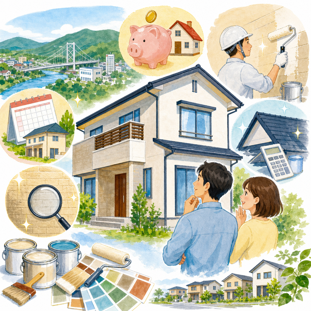 筑西市の外壁塗装、助成金と塗料別料金の読み方