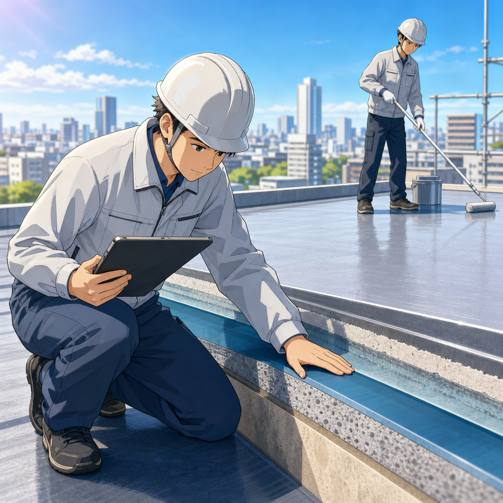 株式会社はがたの資格者が見抜く下地と防水