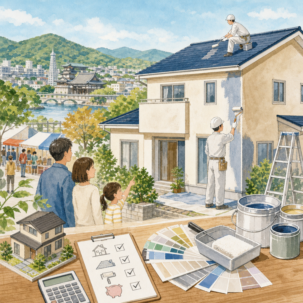 筑西市の壁汚れから考える外壁塗装費用と屋根塗装