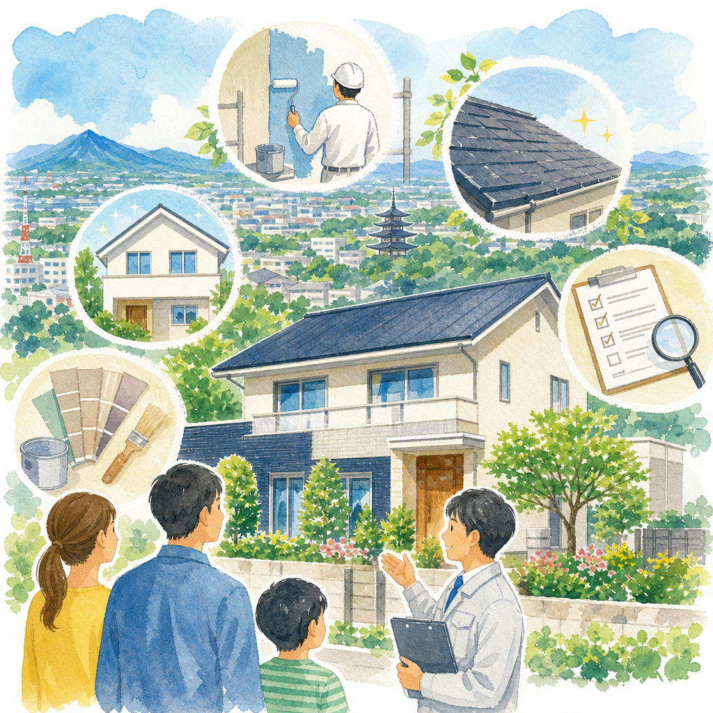 筑西市の壁汚れと外壁塗装費用の見直し時
